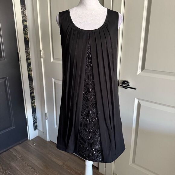 Vintage Y2K Moschino Cheap and Chic Black Silk Shift Dress Size IT 42 US 8 Vintage Y2K Moschino Cheap and Chic Black Silk Shift Dress Size IT 42 US 8